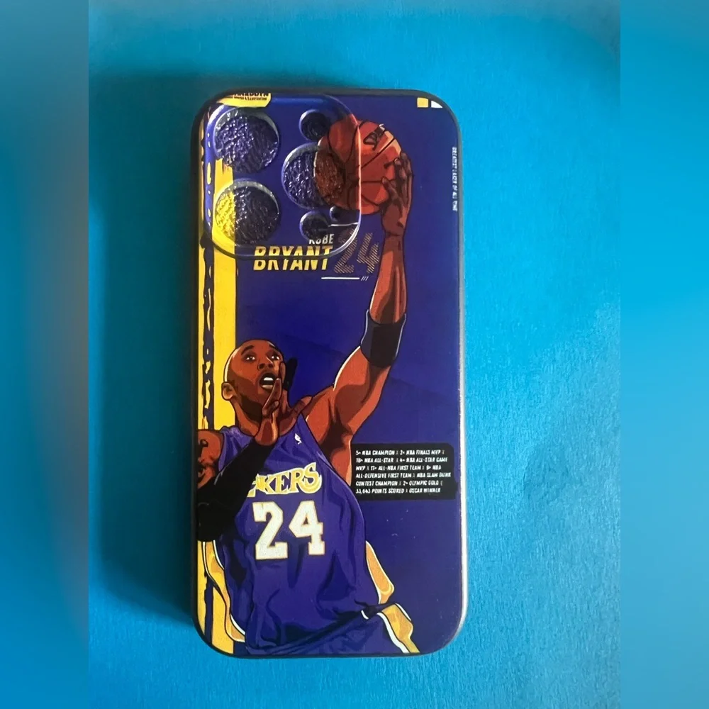 Basketball Legend Kobe Bryant i-Phone Case - Purple